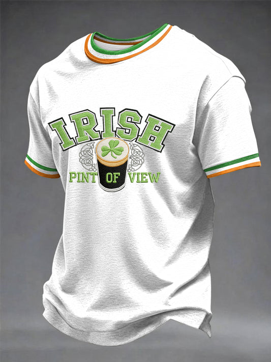 Men's St. Patrick's Day Printed T-shirt