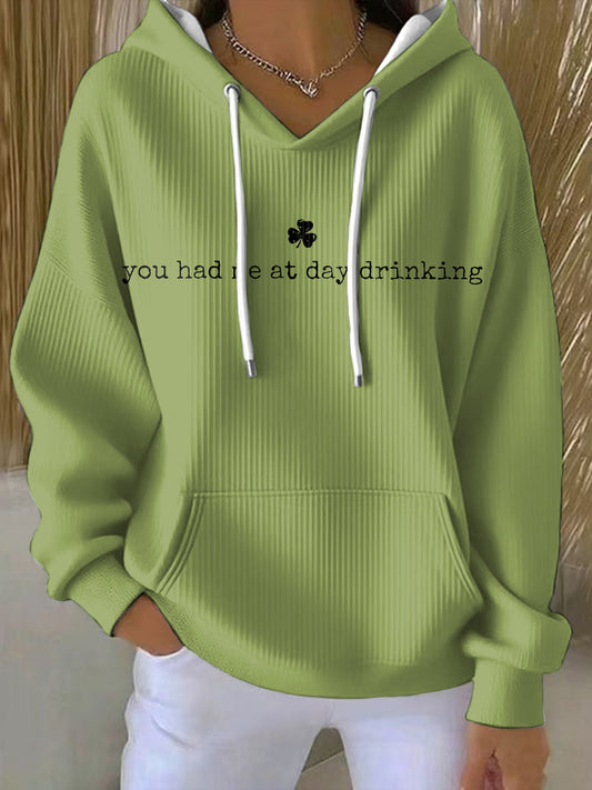 Women's You Had Me At Day Drinking Hoodie