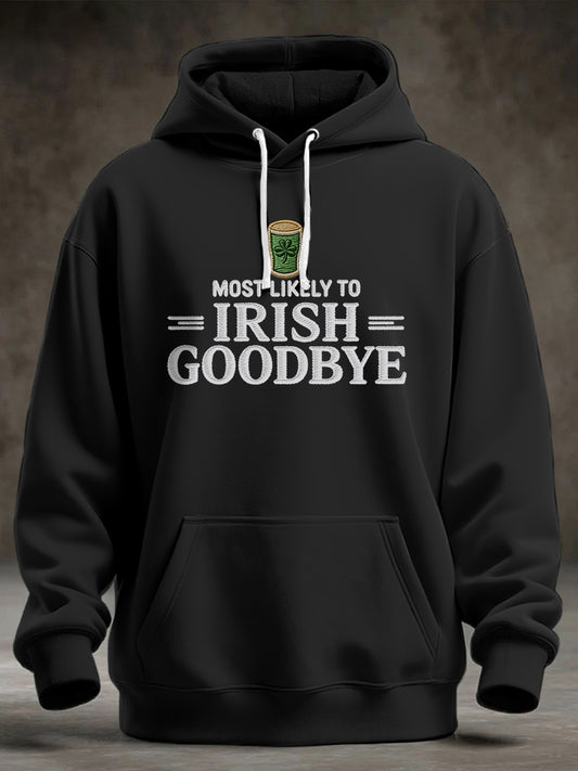 Men's Funny St. Patrick's Day Hoodie
