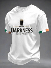 Men's Hello Darkness My Old Friend  t-shirt
