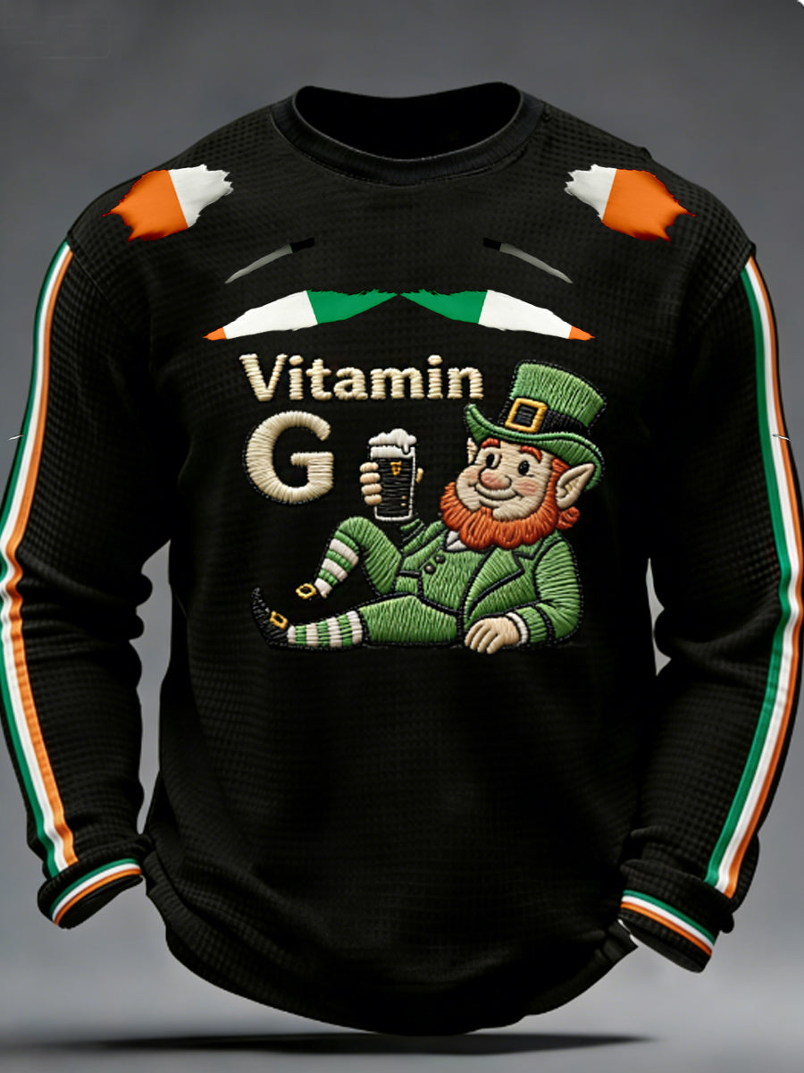 Men's Vitamin G Waffle Long Sleeve T-Shirt