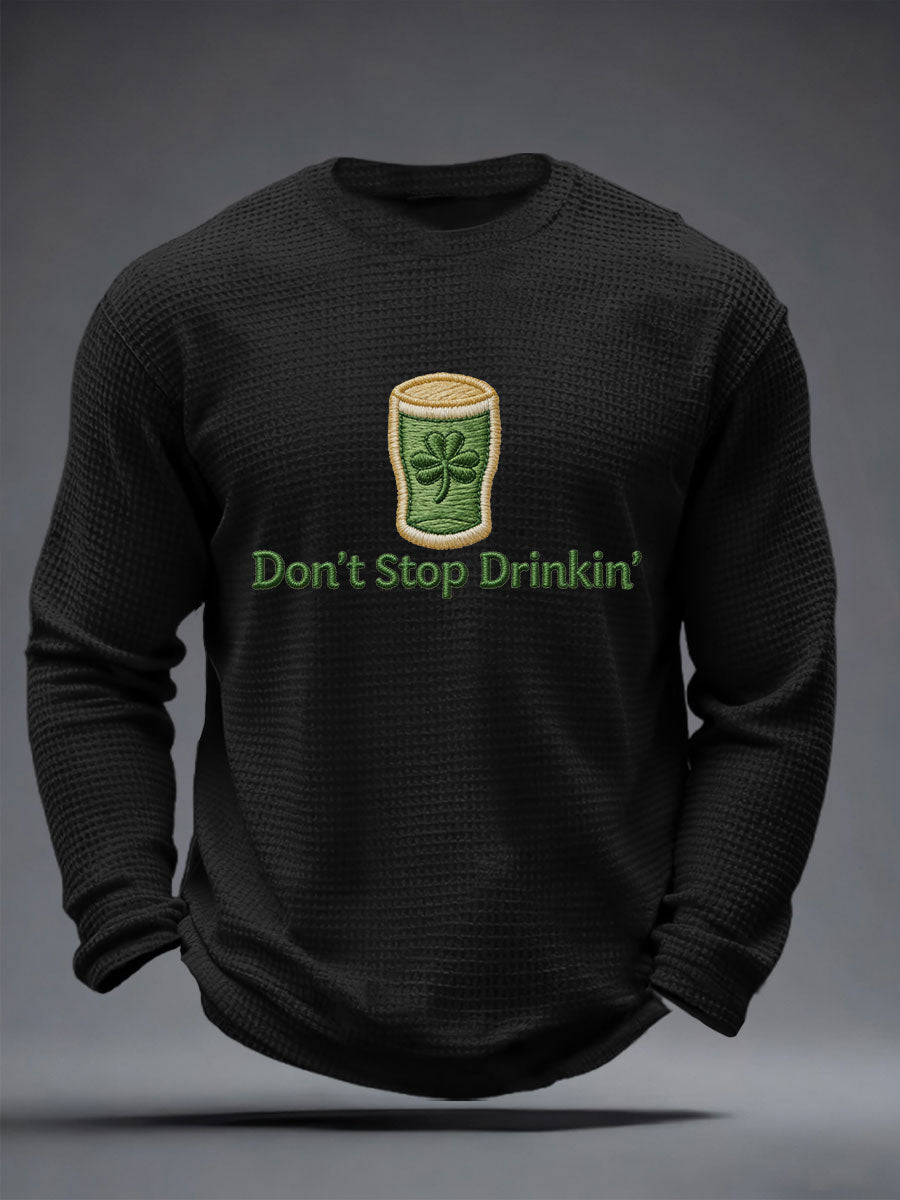 Men's Funny St. Patrick's Day Long-Sleeve T-Shirt