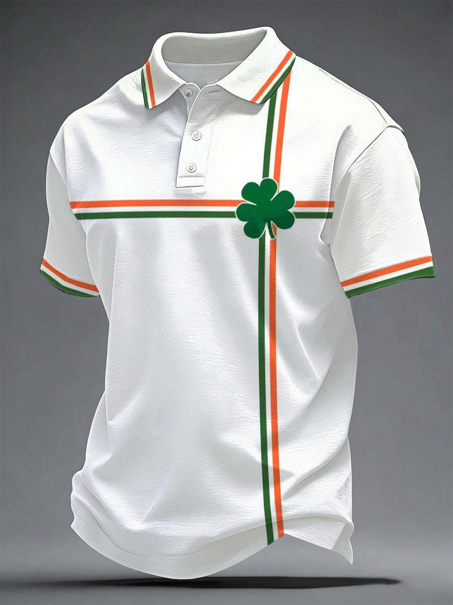 Men's St. Patrick's Day Print Casual Shirt