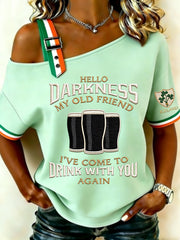 Women's Hello Darkness My Old Friend Shirt