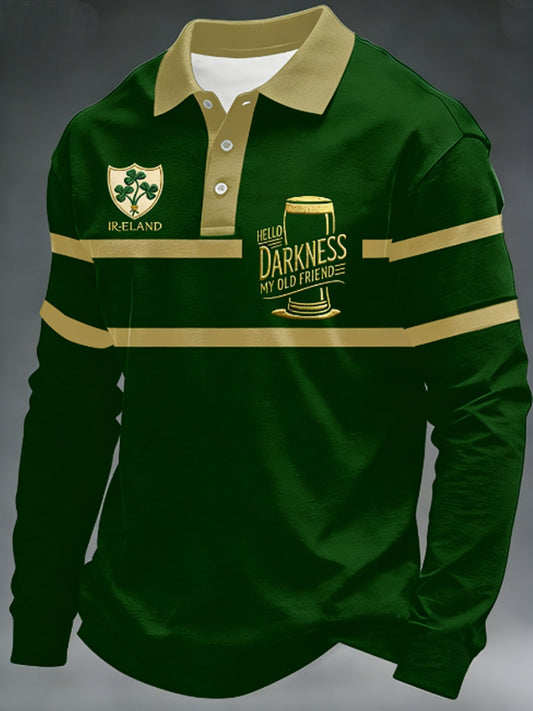 Men's Hello Darkness My Old Friend Long Sleeve Shirt