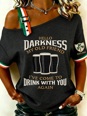 Women's Hello Darkness My Old Friend Shirt