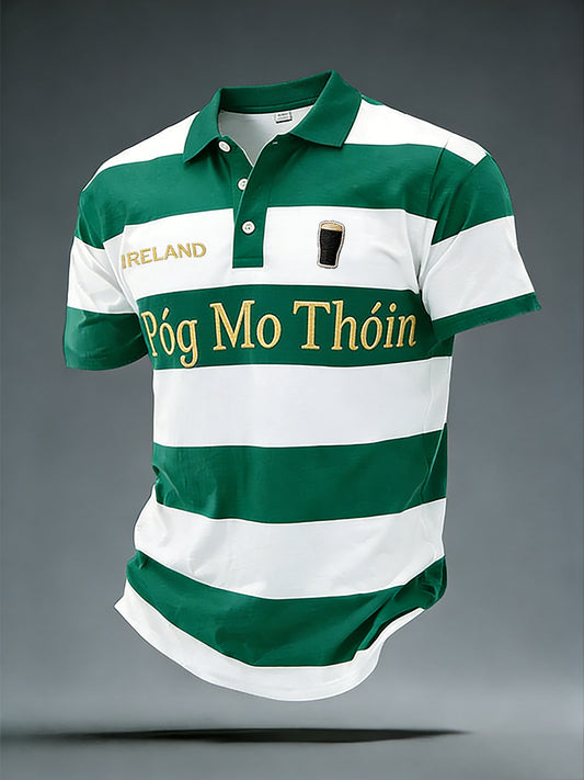 Men's póg mo thóin Printed Shirt