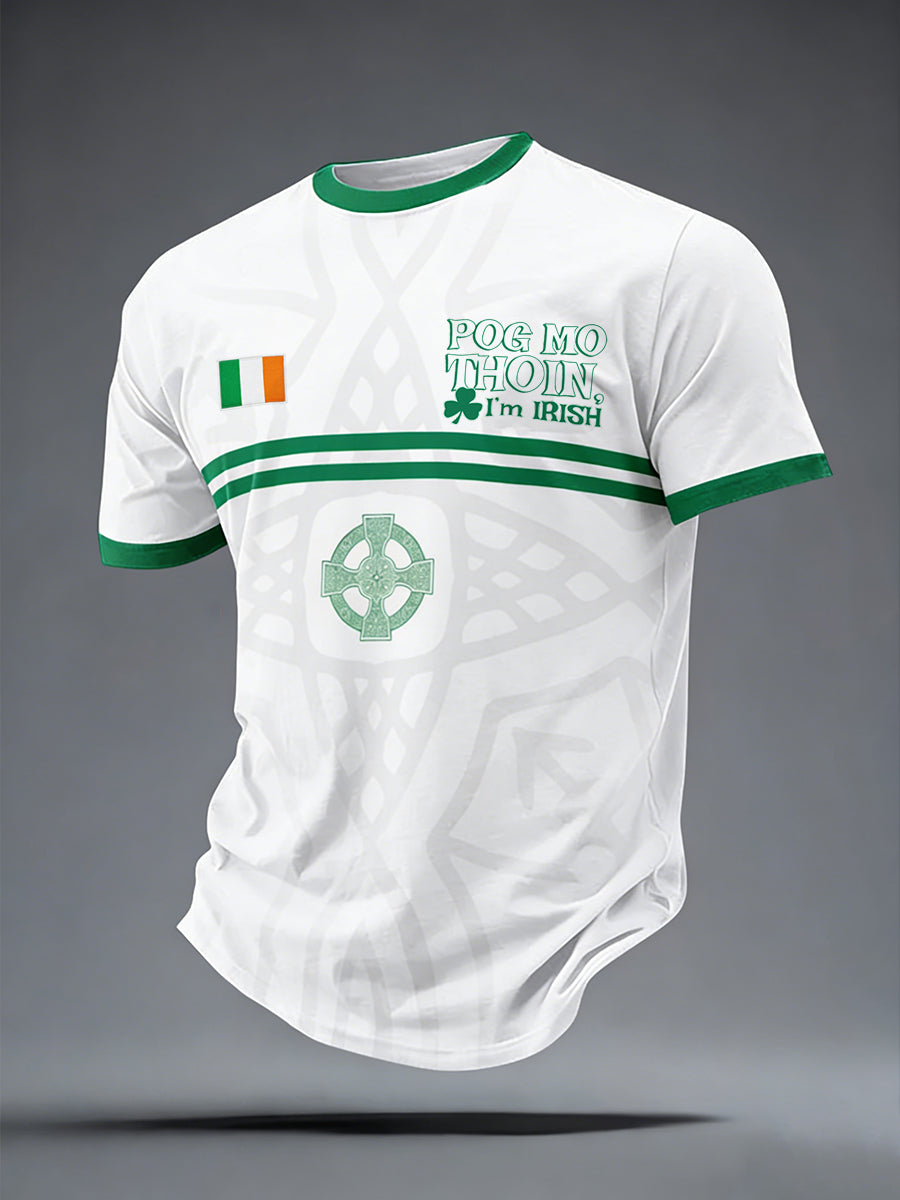 Men's póg mo thóin Printed T-Shirt