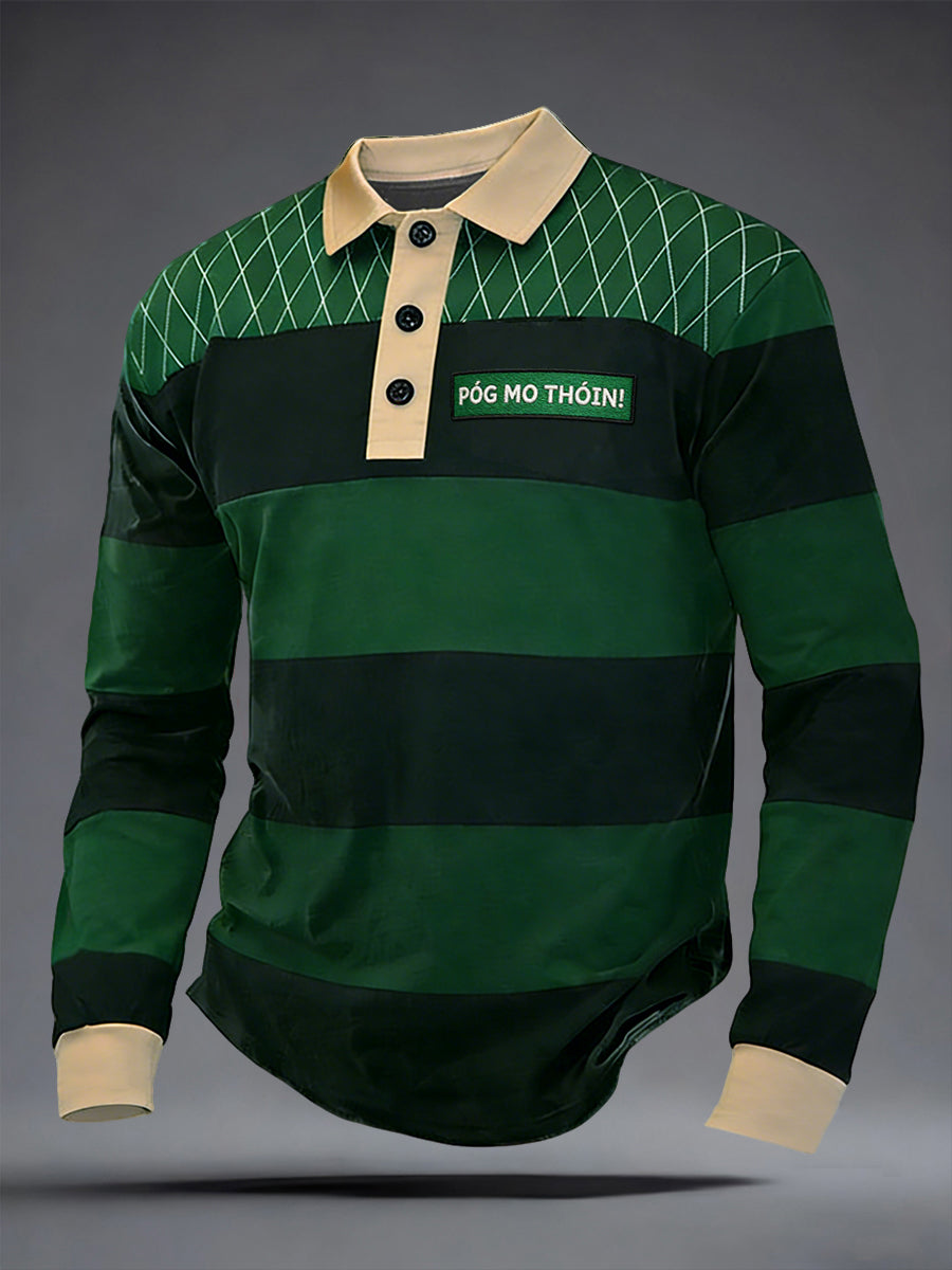 Men's póg mo thóin Printed Shirt