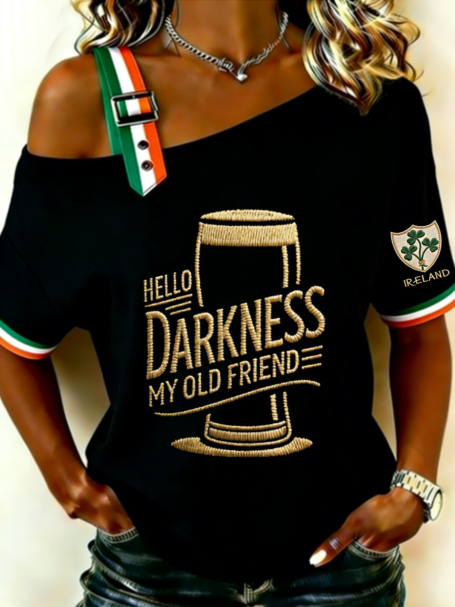 Women's Hello Darkness My Old Friend Shirt