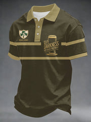 Men's Hello Darkness My Old Friend polo shirt