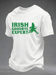 Men's Irish Goodbye Expert Printed Casual T-Shirt