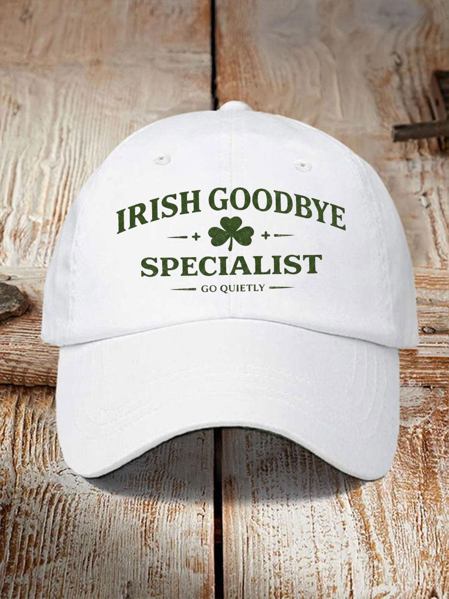 Irish Goodbye Printed Casual Unisex Hat
