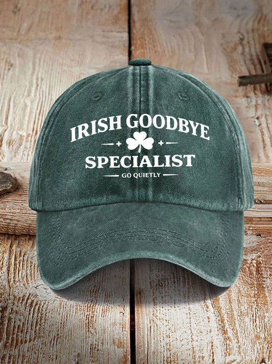 Irish Goodbye Printed Casual Unisex Hat
