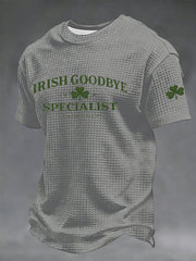 Men's Irish Goodbye Printed Casual T-Shirt
