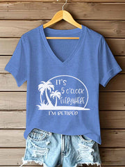 Women's Iron On Short Sleeve T-Shirt
