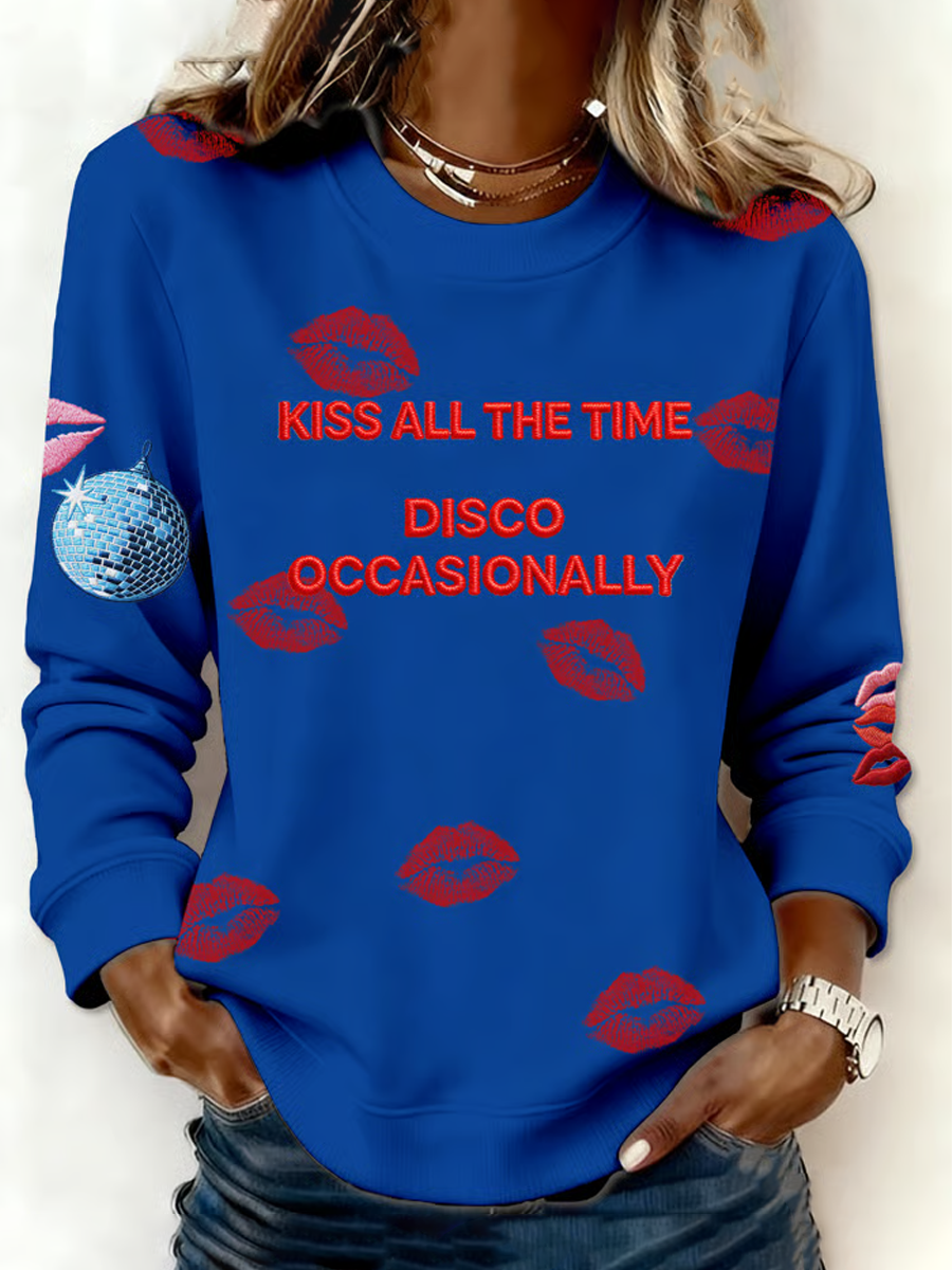 Women's Harry Style Music Lovers Regular Sweatshirt