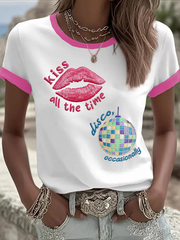 Women's Harry Style Music Lovers short-sleeved T-shirt