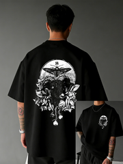 Men's imitation cotton short-sleeved T-shirt