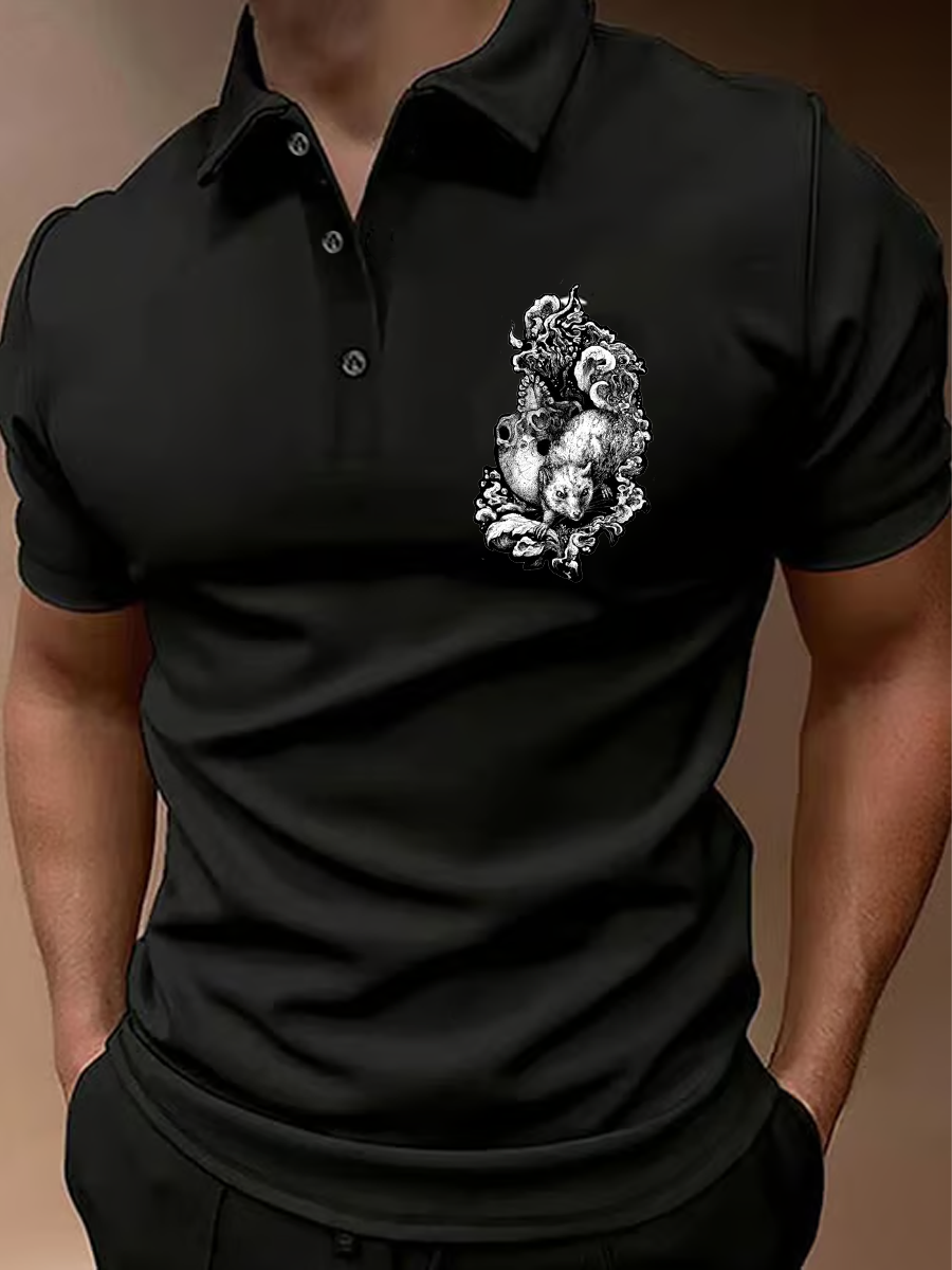 Men's polo shirt