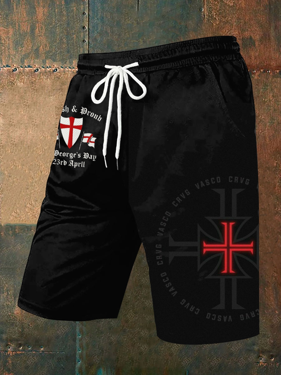Men's st george's day Shorts