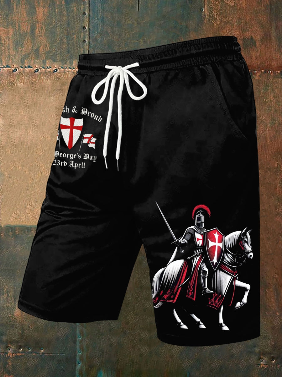 Men's st george's day Shorts