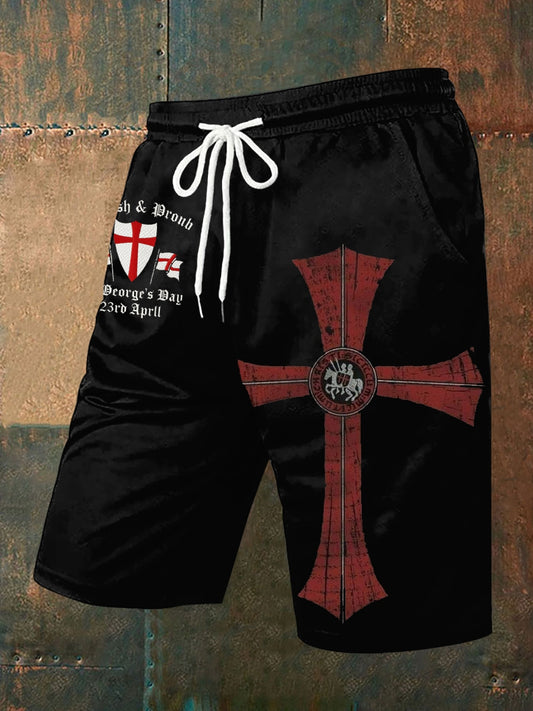 Men's st george's day Shorts