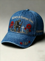 Unisex Victory in Europe Day Print Hat