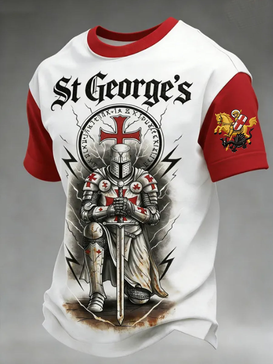 Men's St. George's Day Print T-Shirt