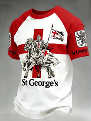 Men's St George's Day Short Sleeves T-shirt