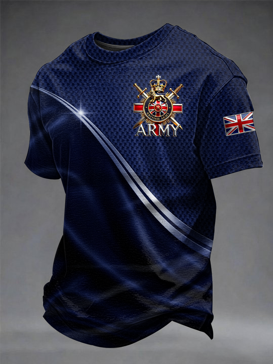 Men's British Army Short Sleeves T-shirt