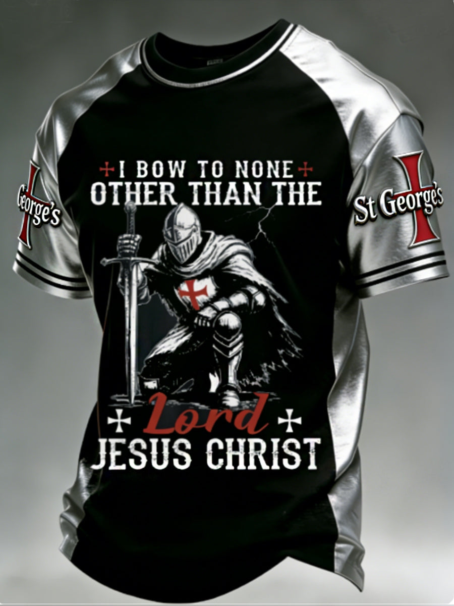 Men's St George's Day Casual Short Sleeves Tee
