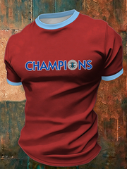 Men's Football Champion Short SleevesT-shirt