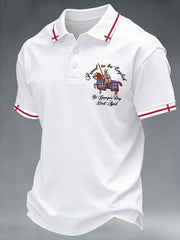 Men's St George's Day polo shirt