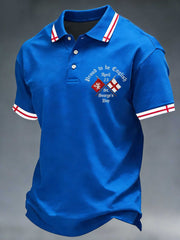 Men's St George's Day polo shirt