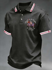 Men's St George's Day polo shirt