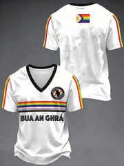 Men's Irish Pride Print Casual T-shirt