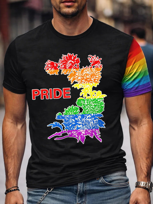 Men's Irish Pride Print Casual T-shirt