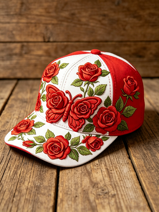 Unisex Floral Print Hat