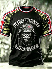 Men's RAF REGIMENT ROCK APE short sleeve t-shirt