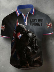 Men's Lest We Forget Waffle Shirt