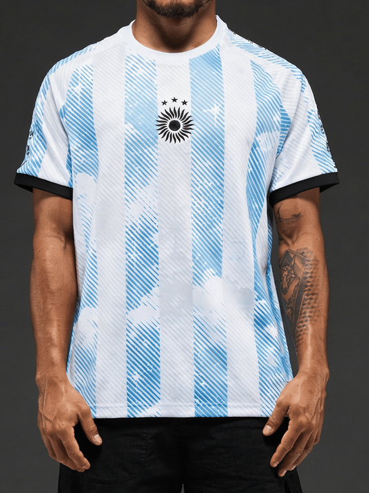 Men's Argentine Football Short Sleeve T-shirt