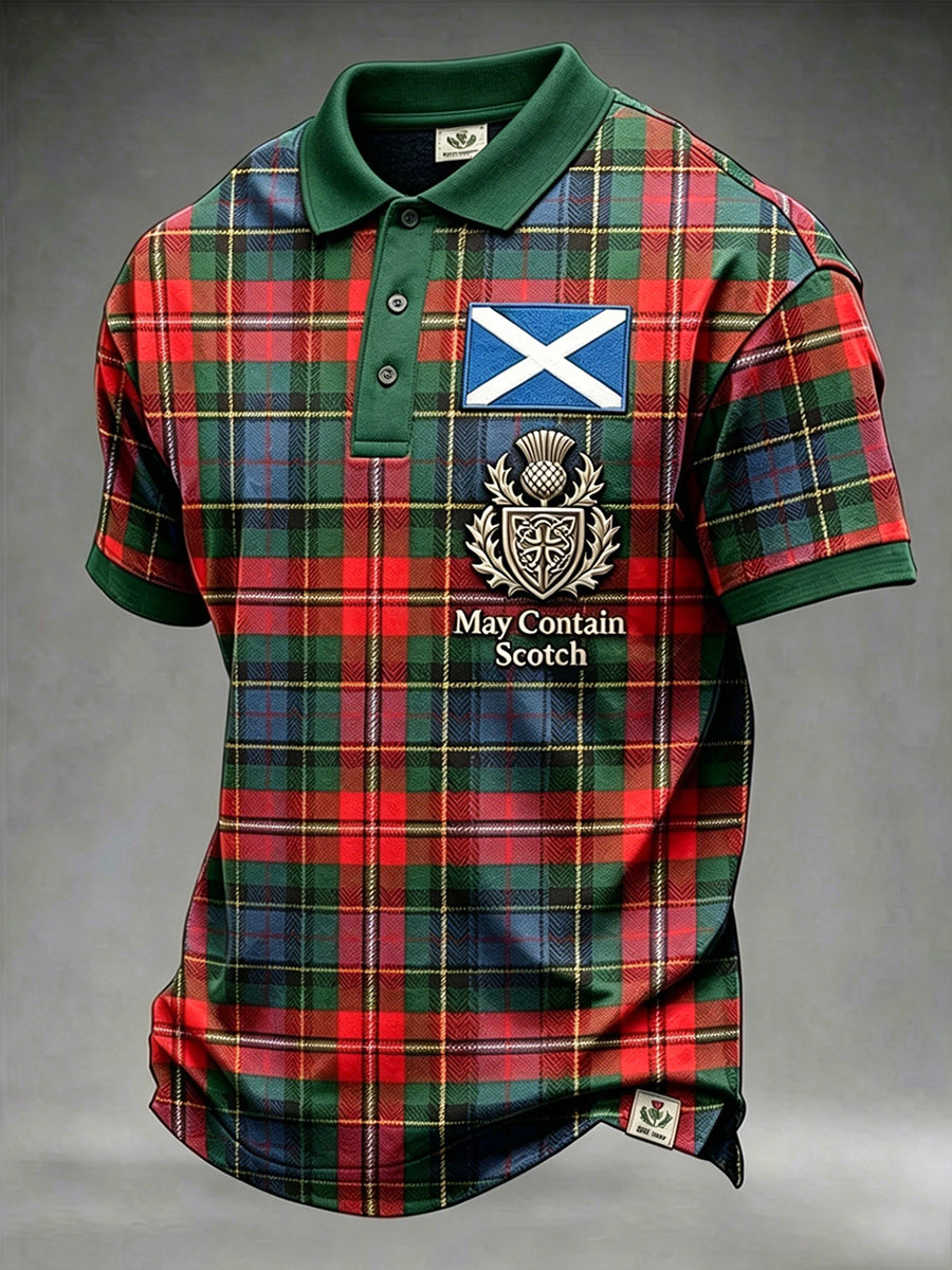 Men's Scotch Whisky Short Sleeve Top