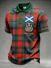 Men's Scotch Whisky Short Sleeve Top