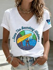 Women's Save The Boundary Waters Print T-shirt