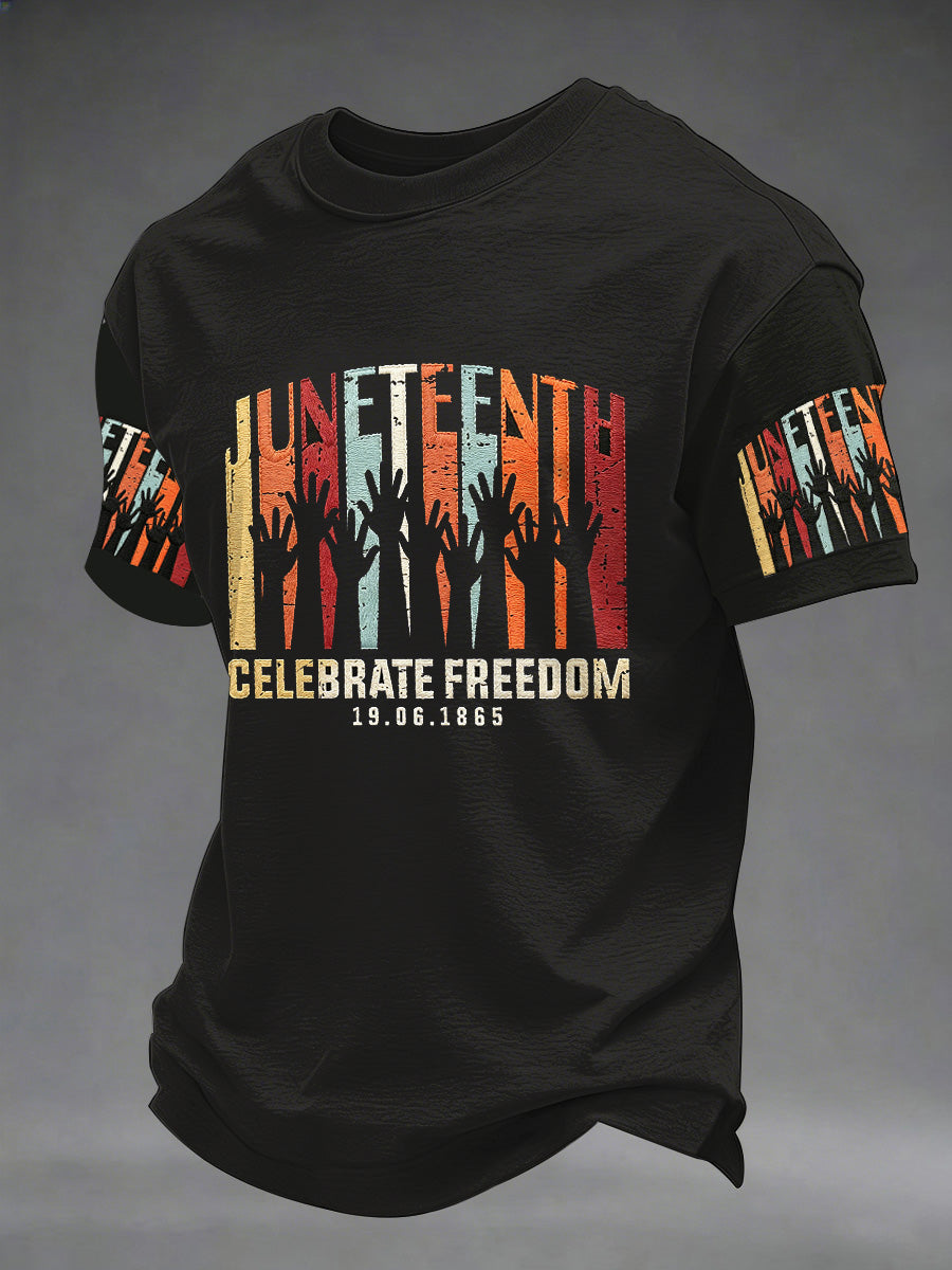 Men's Juneteenth Print Tee