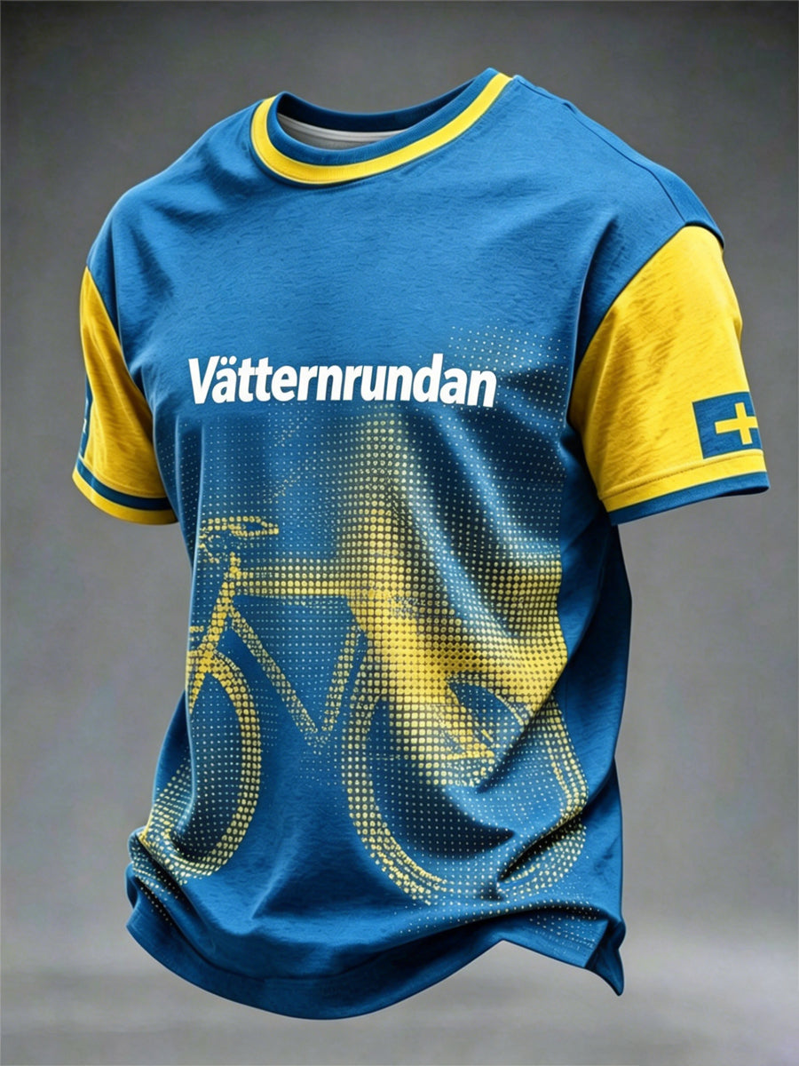 Men's Sweden Bike Week Printed T-shirt