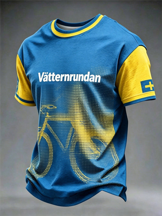 Men's Sweden Bike Week Printed T-shirt