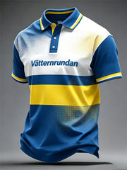 Men's Sweden Bike Week Print Casual Top