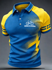 Men's Sweden Bike Week Print Casual Top